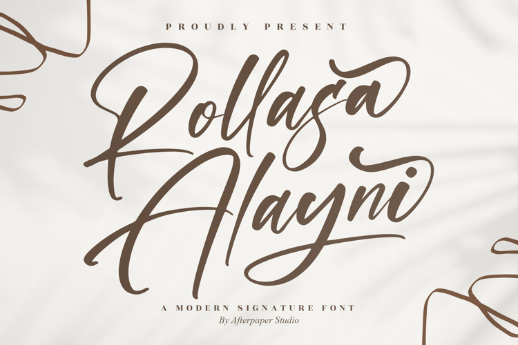 Rollasa Alayni Font