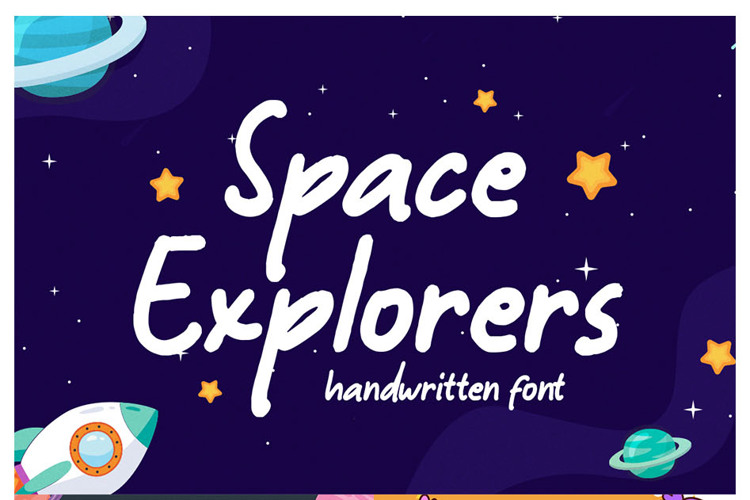 Space Explorers Font