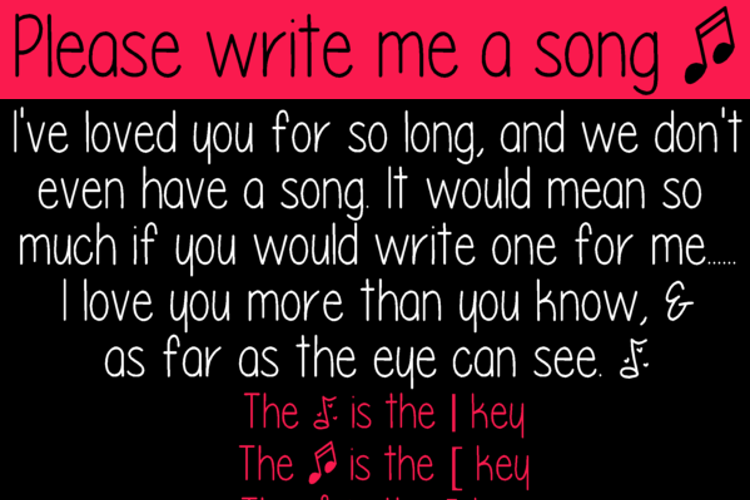 Please write me a sing Font