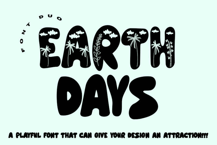 Earth Days - Font