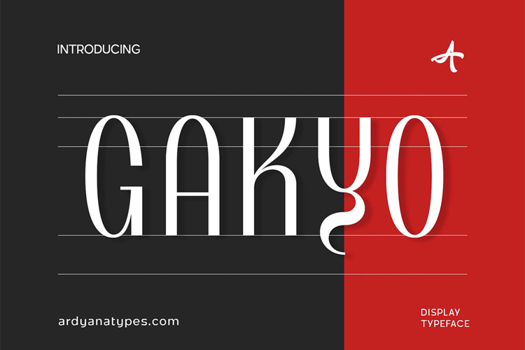 Gakyo Font