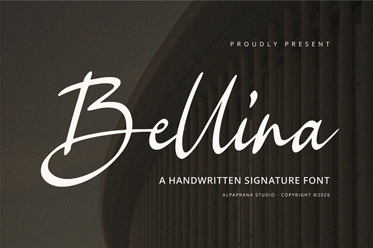 Preview of Bellina Font