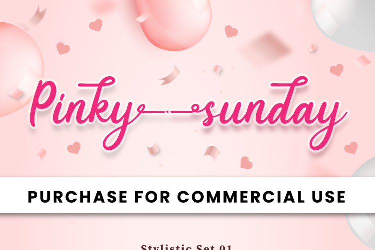 Pinky Sunday Font