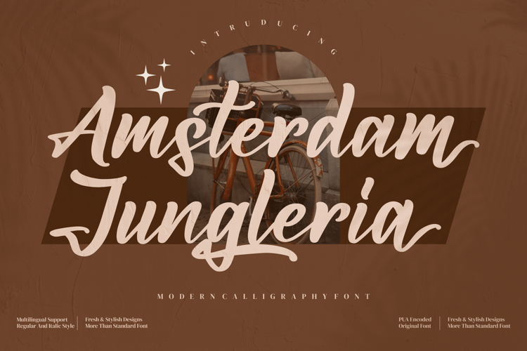 Amsterdam Jungleria Font