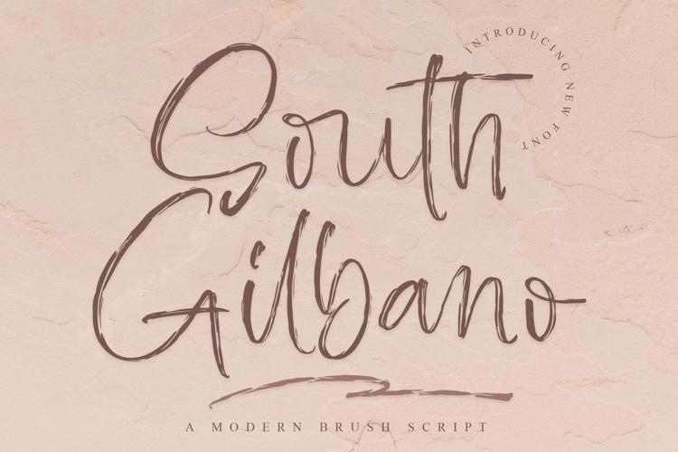 South Gilbano Font