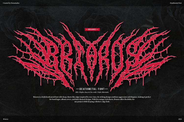 Briaros Font