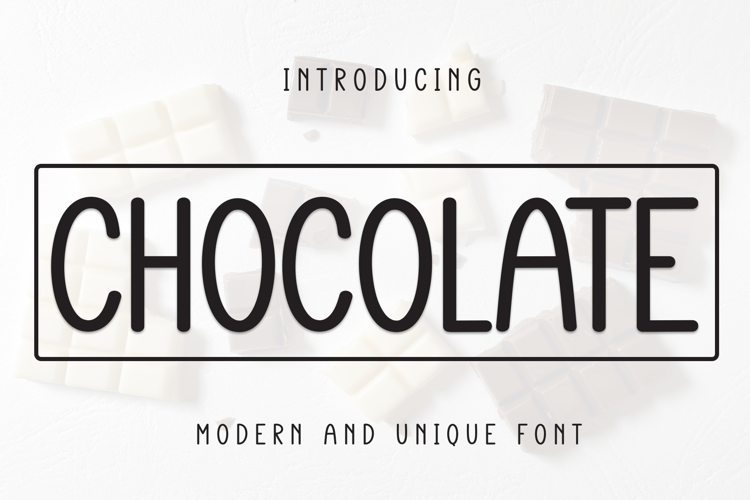 Preview of Chocolate Font