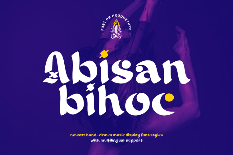 Abisan Bihoc trial Font