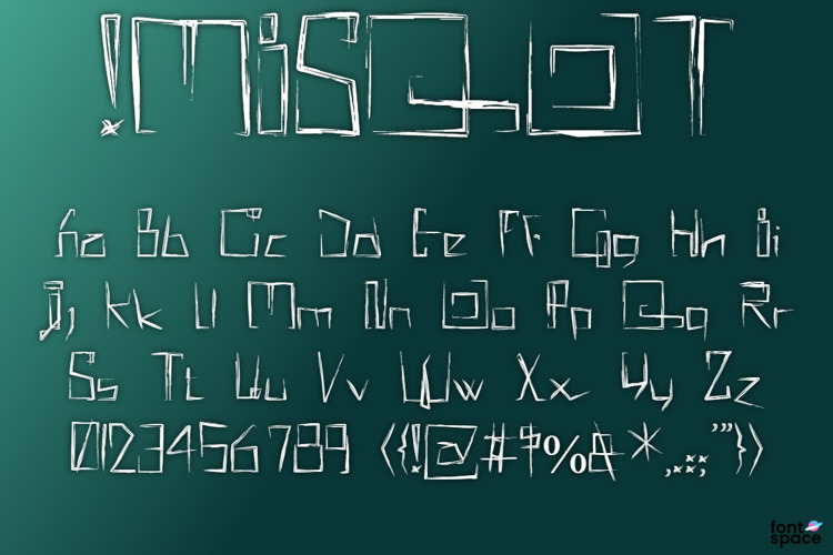 Preview of !MISQOT Font