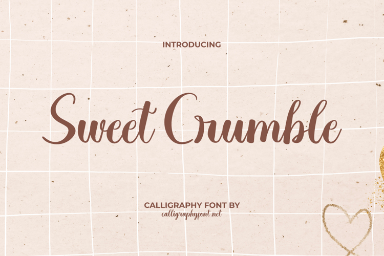 Sweet Crumble Font