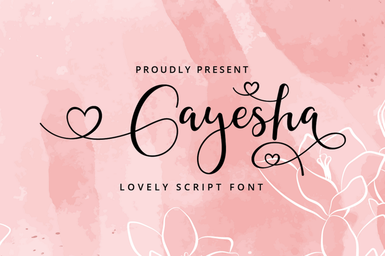 Gayesha Font