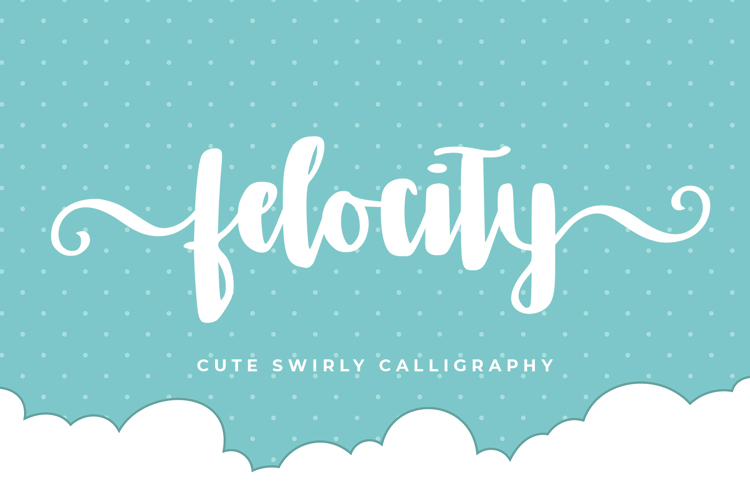 Preview of Felocity Font