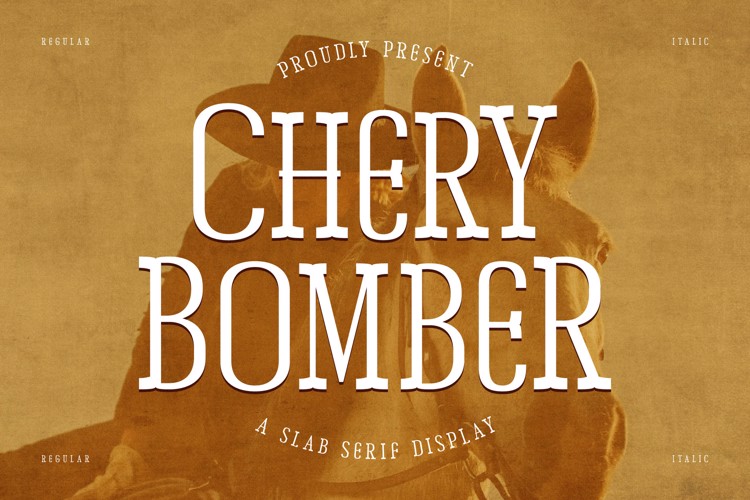 Chery Bomber Font