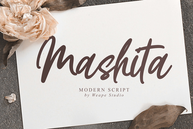 Mashita Font