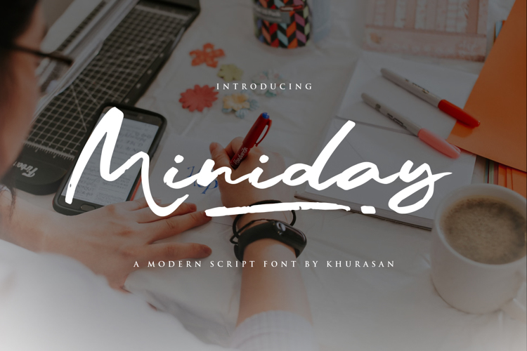 Preview of Miniday Font