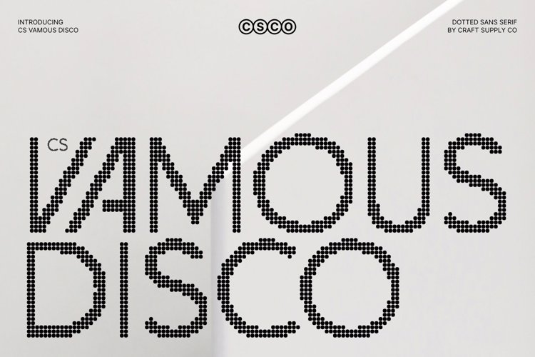 Preview of CS Vamous Disco Font