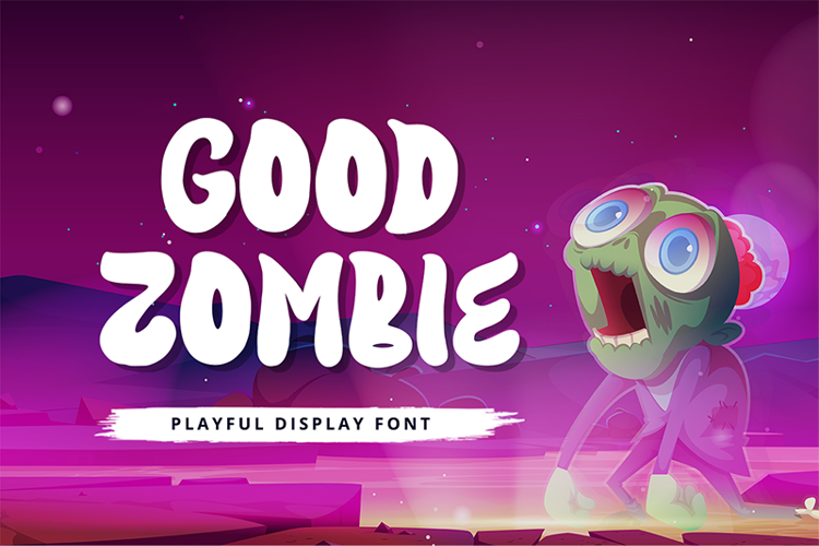 Good Zombie Font