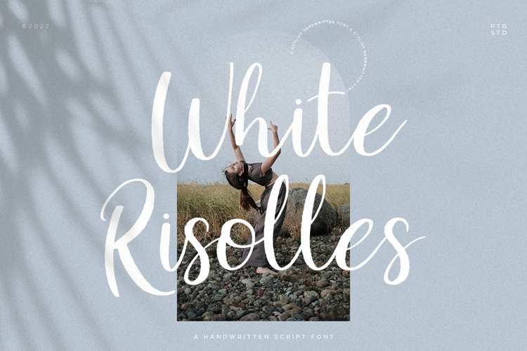 White Risolles Font