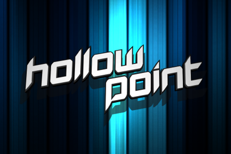 Hollow Point Font