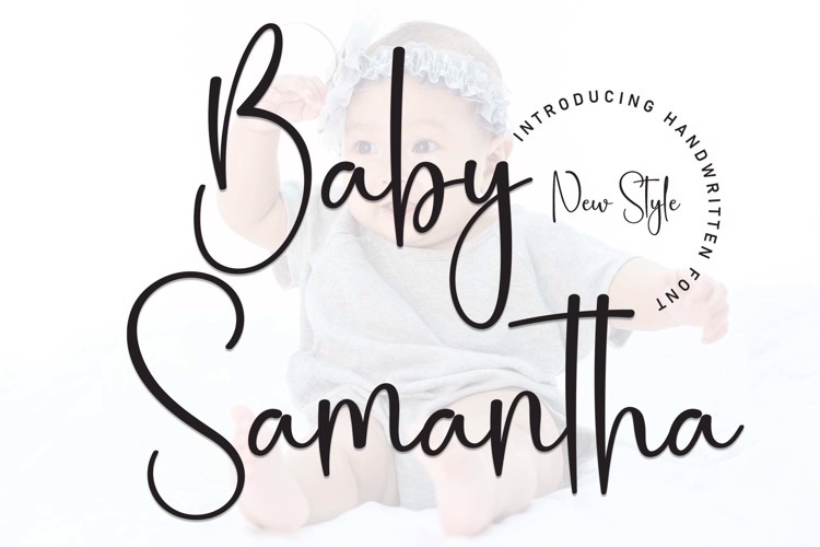 Baby Samantha Font