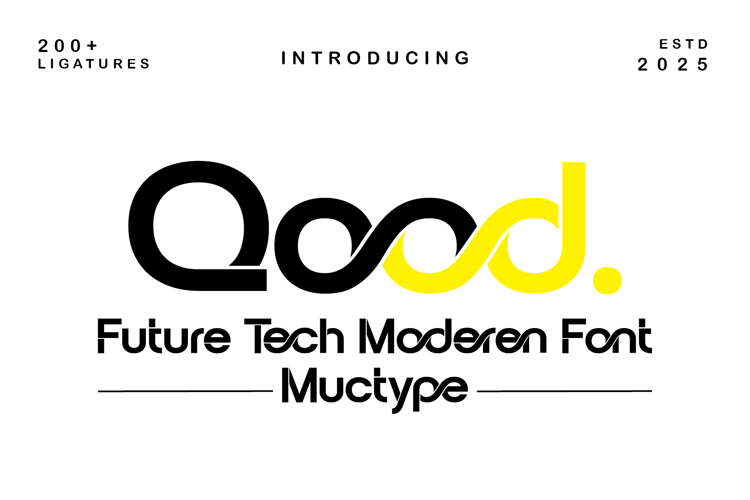 Preview of Qood Font