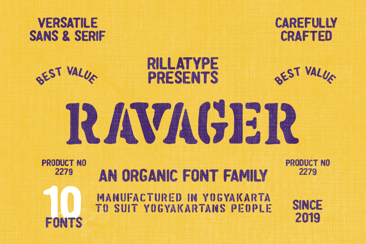 Ravager Font