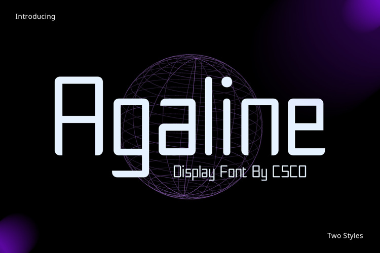 Agaline Font