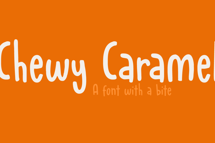 Chewy Caramel Font