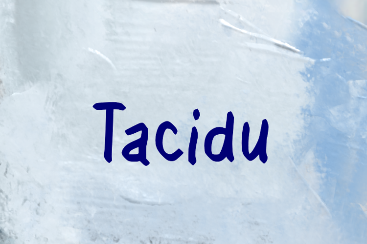 t Tacidu Font