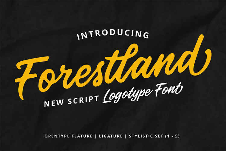 Forestland Font