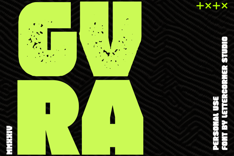 GVRA Font