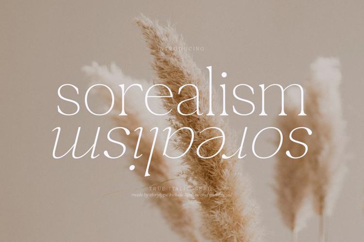 sorealism Font