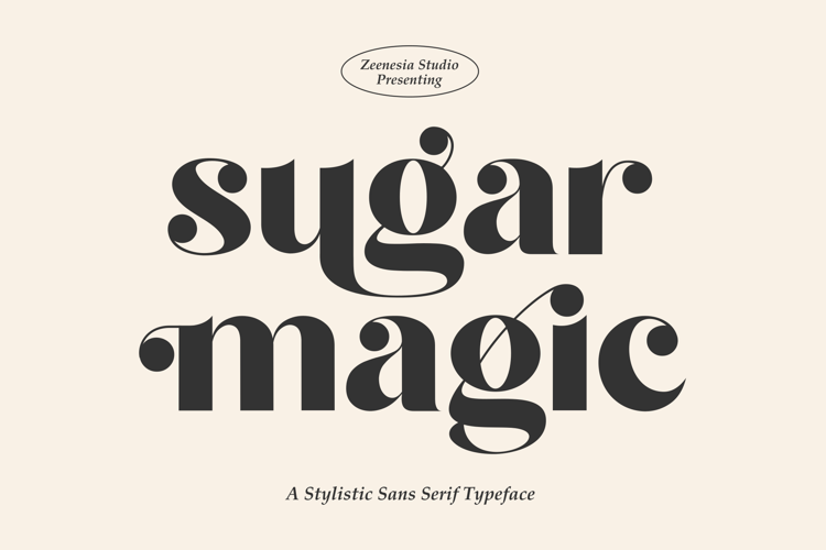 Sugar Magic - Only Font