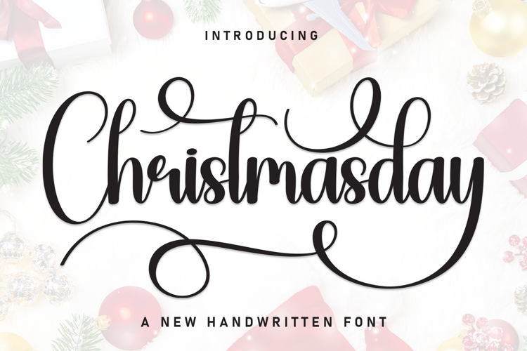 Preview of Christmasday Font