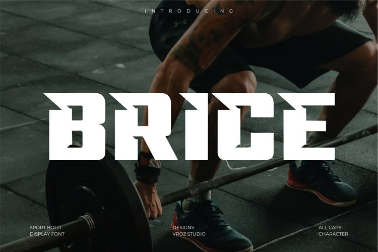 Preview of Brice Font