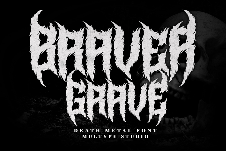 Braver Grave Font