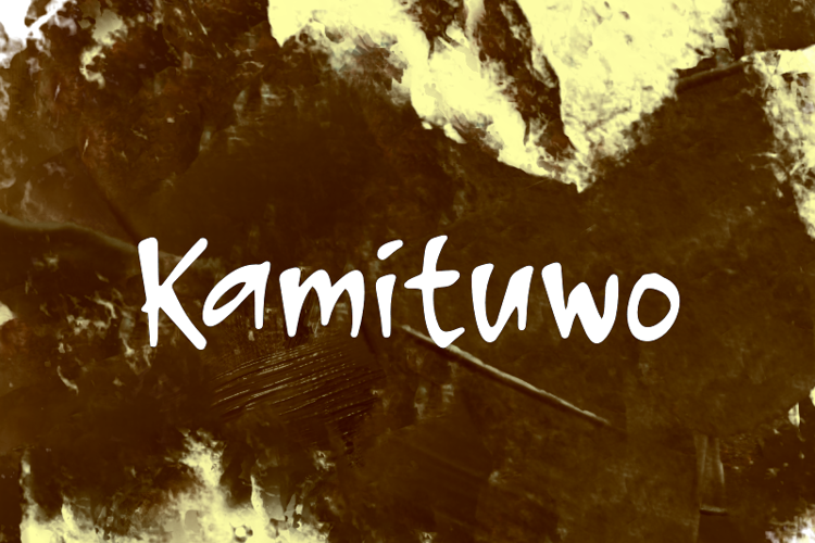 K Kamituwo Font