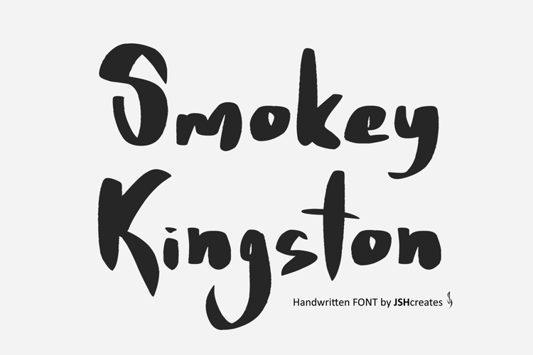 Preview of Smokey Kingston Font