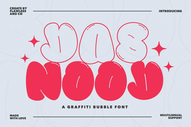 Preview of DASNOOD Font
