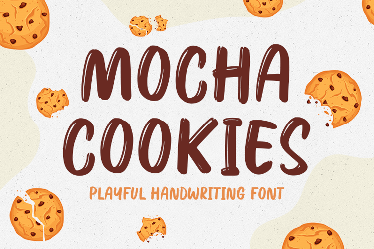 Mocha Cookies Font