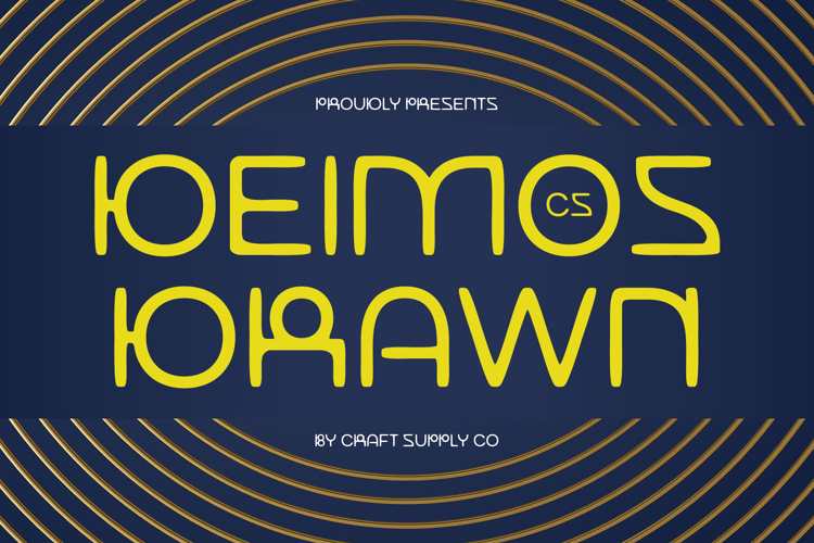 CS Deimos Drawn Font