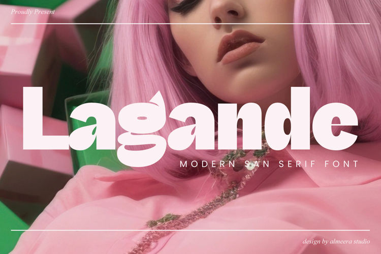 Preview of Lagande Font
