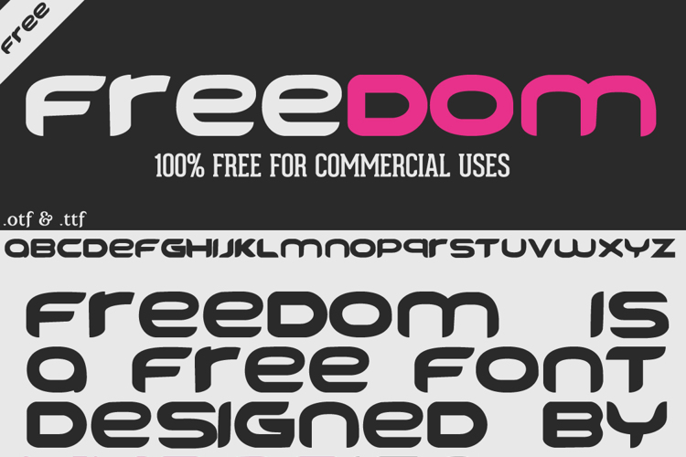 FREEDOM Font