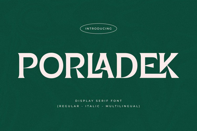 Porladek Font