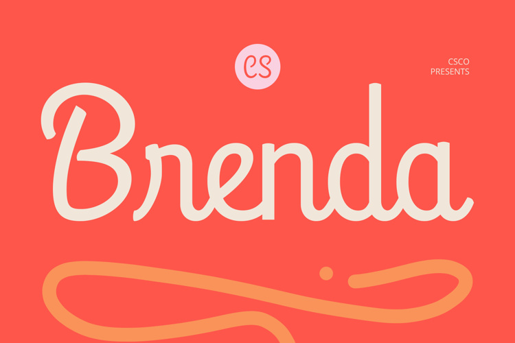 Preview of CS Brenda Font