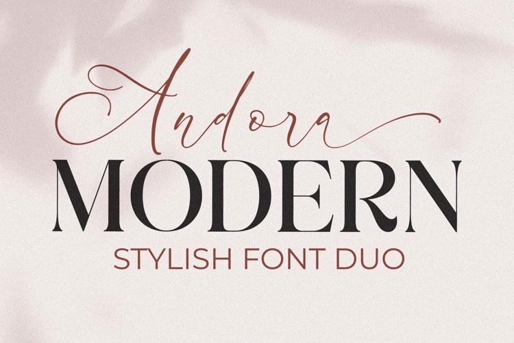 Andora Modern Serif Font