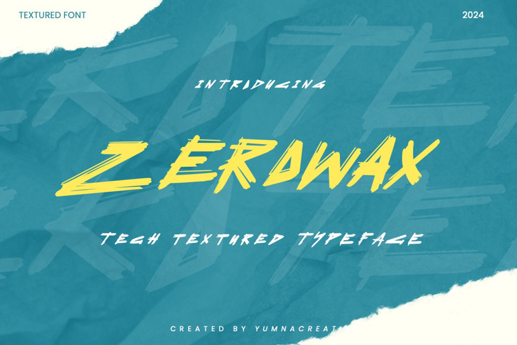 Zerowax Font