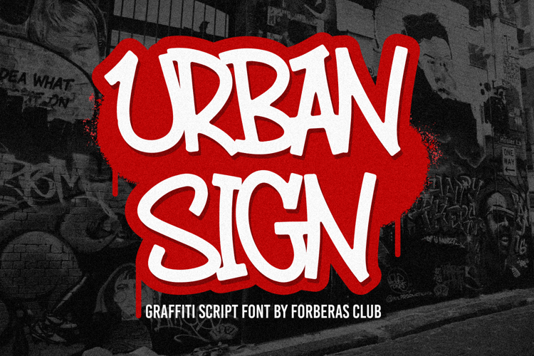 Urban Sign Font