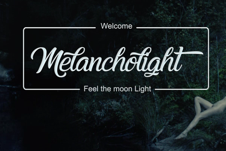 Melancholight Font