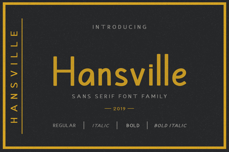 Hansville Font